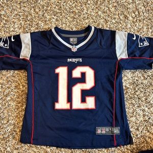 Tom Brady Patriots Jersey kids size 7